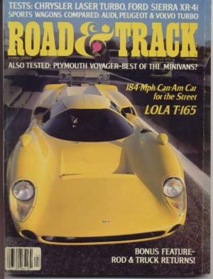 Cover of Road & Track 1984