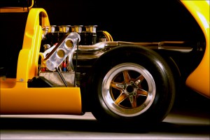 Concours Winning Lola T160_series engine bay